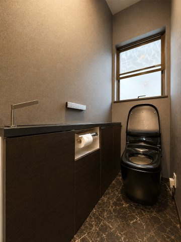 落ち着いたトイレです