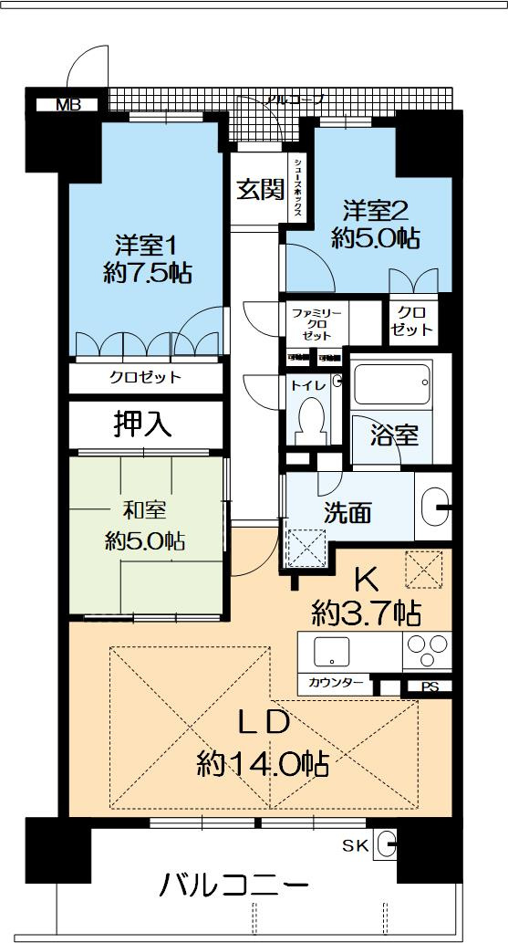 間取り：327002225603