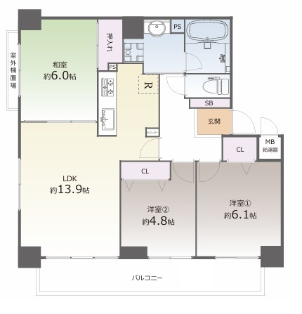間取り：326000244485