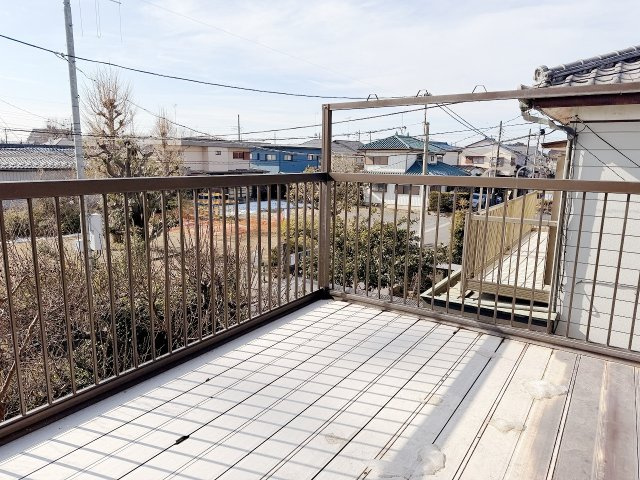 広々としたバルコニー♪