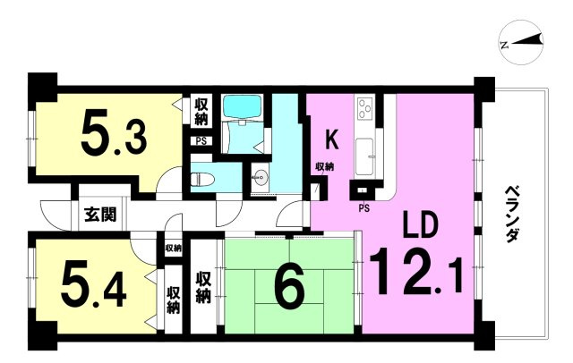 間取り：322000574138