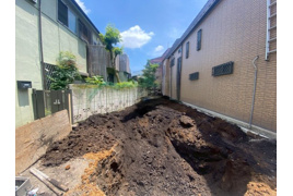 杉並区阿佐谷北1丁目　建築条件なし土地の外観