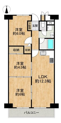 間取り：327002257405