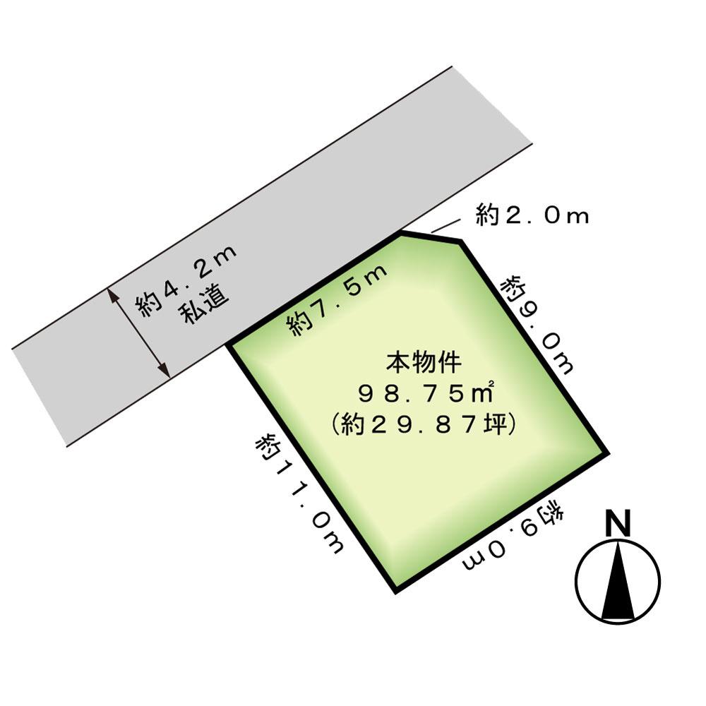 区画図：311002393975