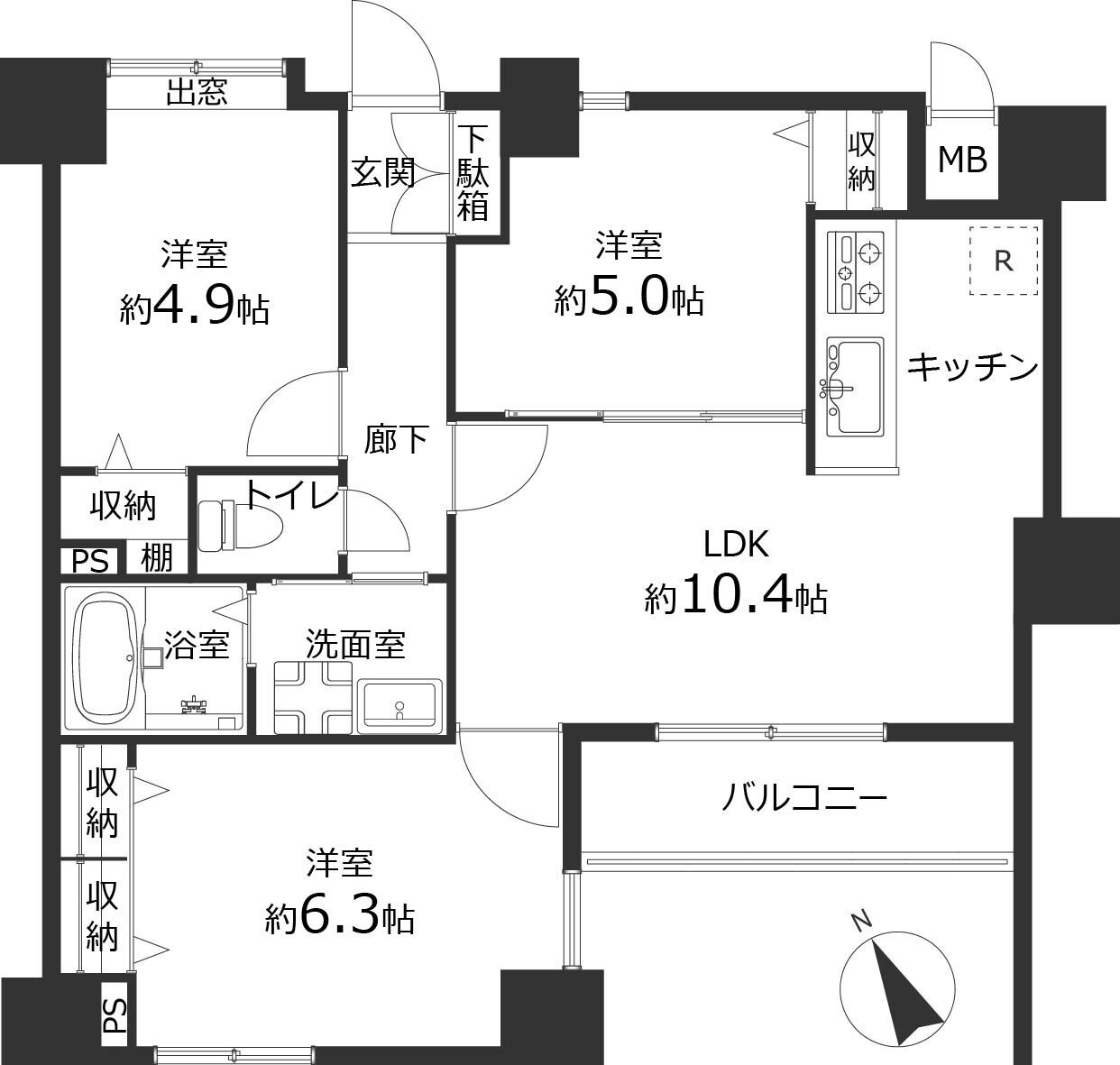 間取り：313004577344