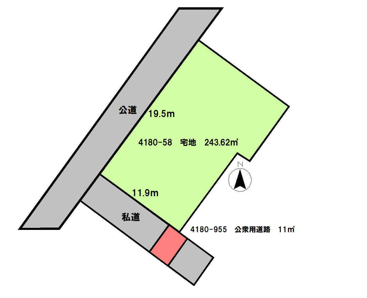 区画図：308000157477