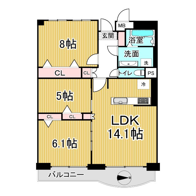 間取り：326000228657