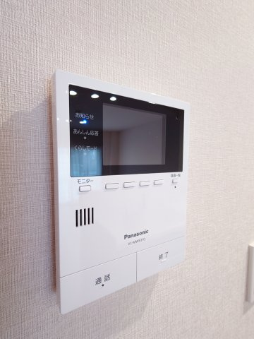【防犯】TVモニター付きインターホン、防犯にも安心です♪