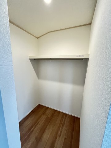 現地写真。ウォークインクローゼットです。