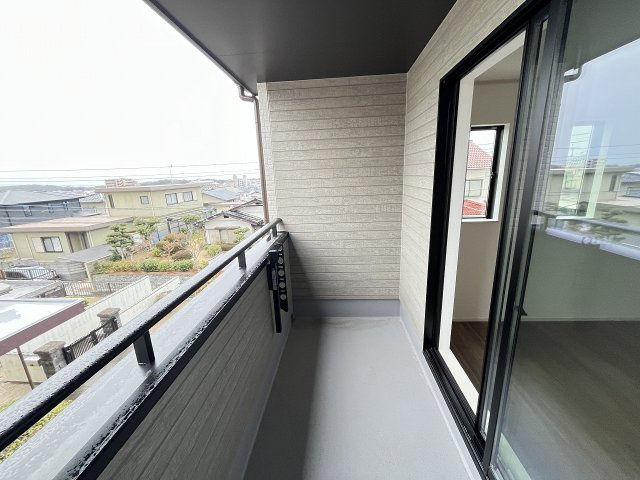 現地写真。インナーバルコニーです。