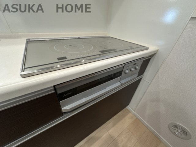 IHクッキングヒーターなので面倒なグリルのお掃除も簡単です♪