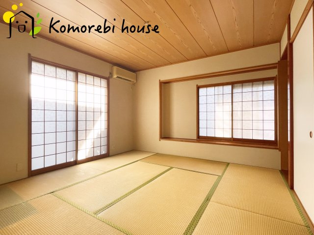 柔らかい畳が心地よい和室