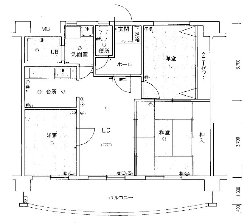 間取り：345000040087