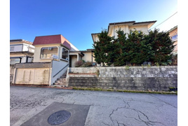 盛岡市西松園の土地の外観