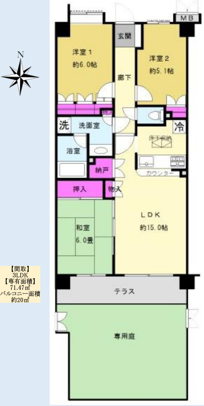 間取り：314002621996