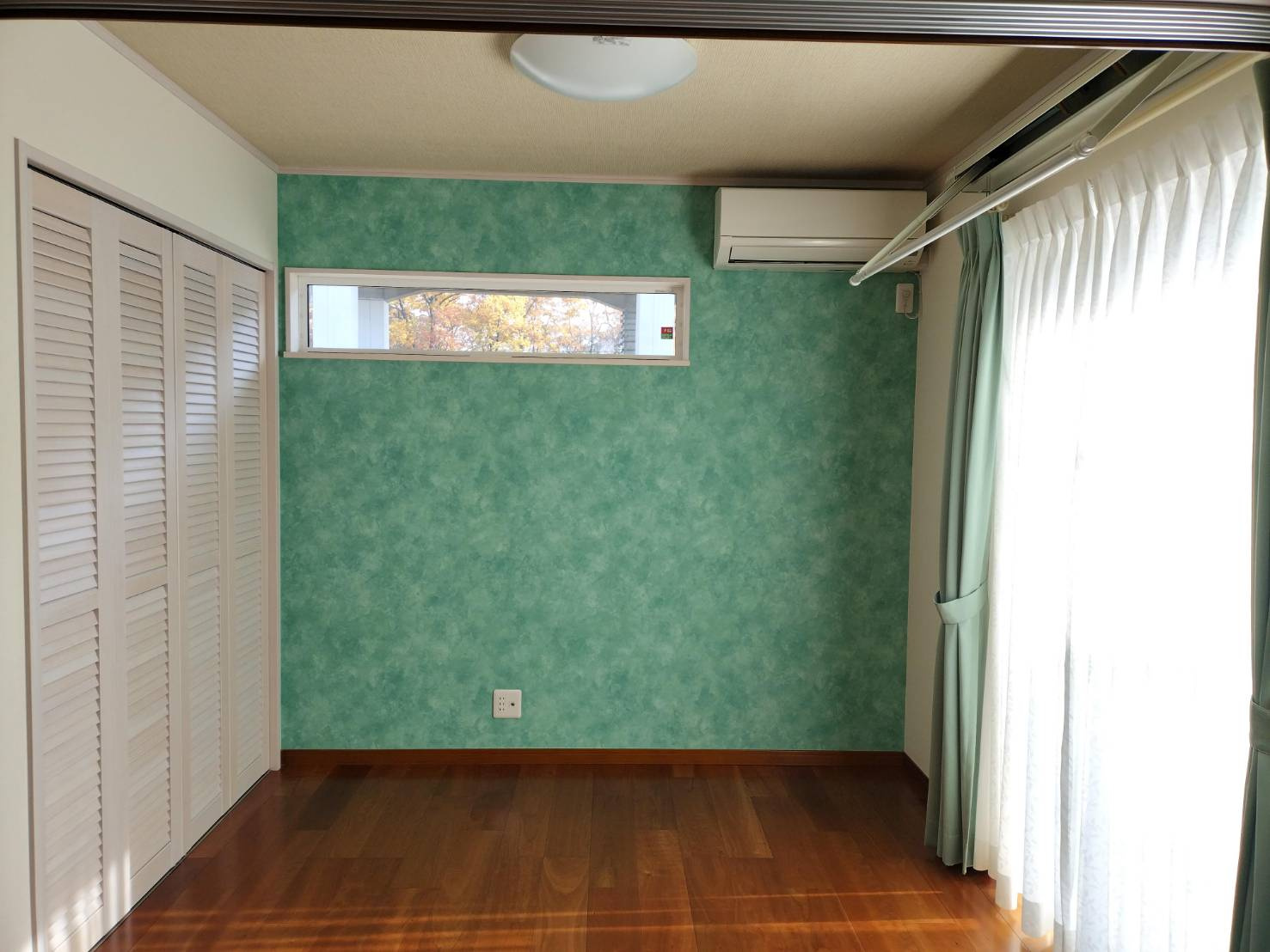 9帖の洋室は将来2部屋に仕切ることが出来ます。