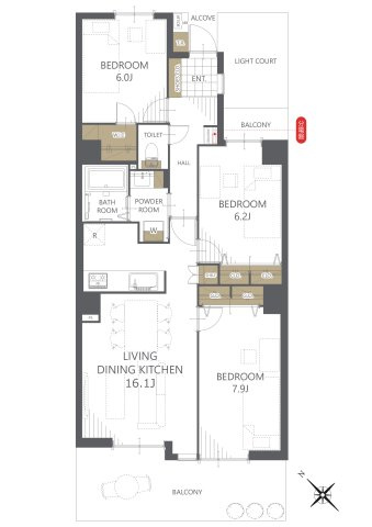 間取り：311002305610