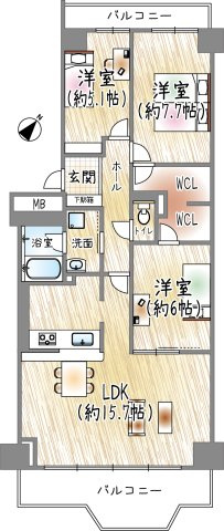 間取り：328000596551