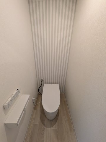 ゆったりとした空間のトイレです