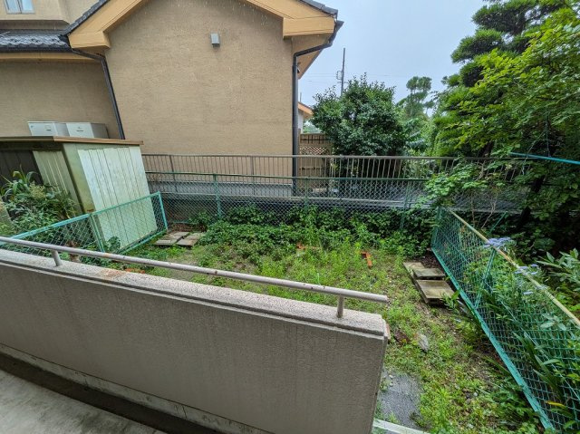 お庭でゆったりと過ごせます