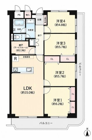 間取り：328000679522