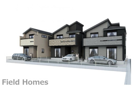 中央区横山台1丁目新築戸建て 1号棟の外観