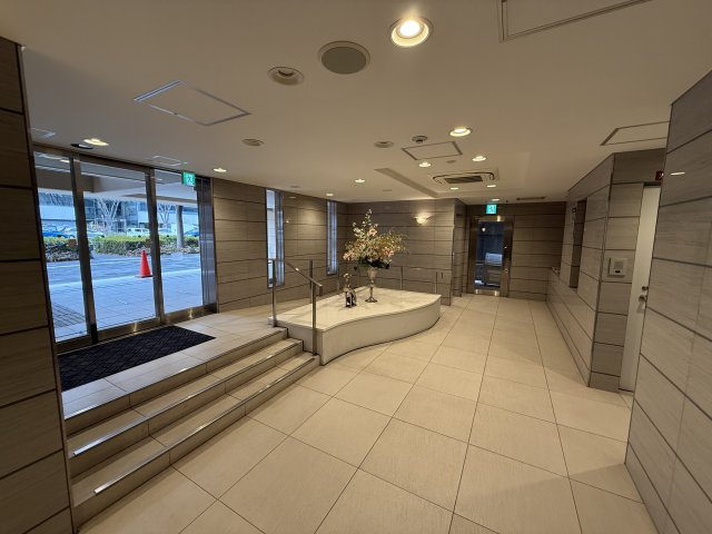 オシャレなエントランスです。