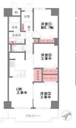 間取り：328000637869