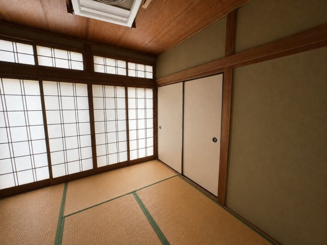 くつろぎの時間を過ごせる和室です