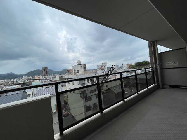 10.42？のバルコニー