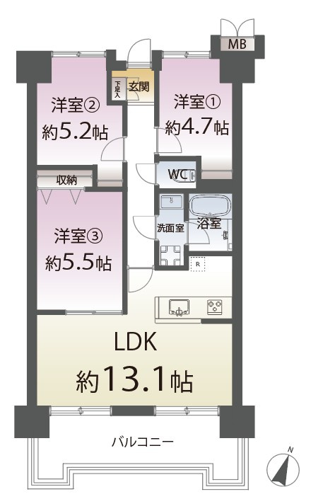 間取り：304000331938