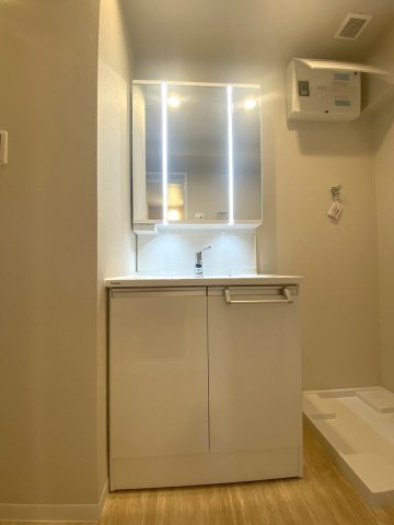 洗面台新規交換