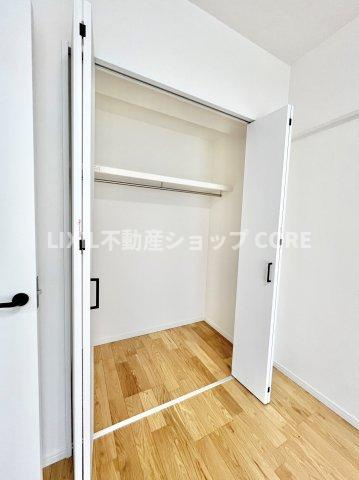 全居室に収納を完備しておりますので、居室の全空間を有効活用出来ます。　