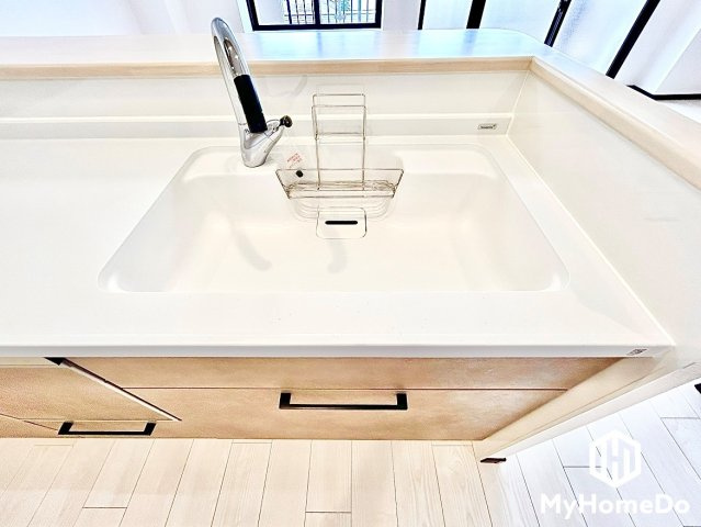 お手入れ簡単、使い勝手が良いシンクでキッチンがもっと楽しく