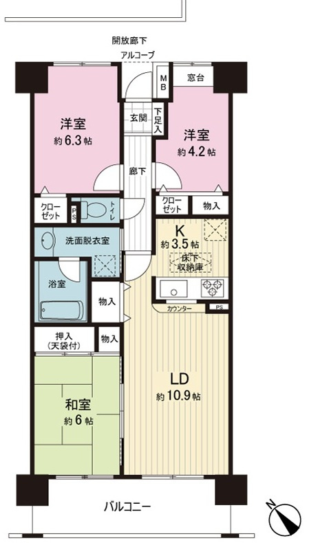 間取り：308000175177