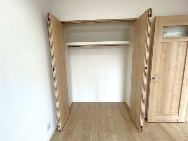 各居室に収納がついており、家族で使い分けしやすくなっています。