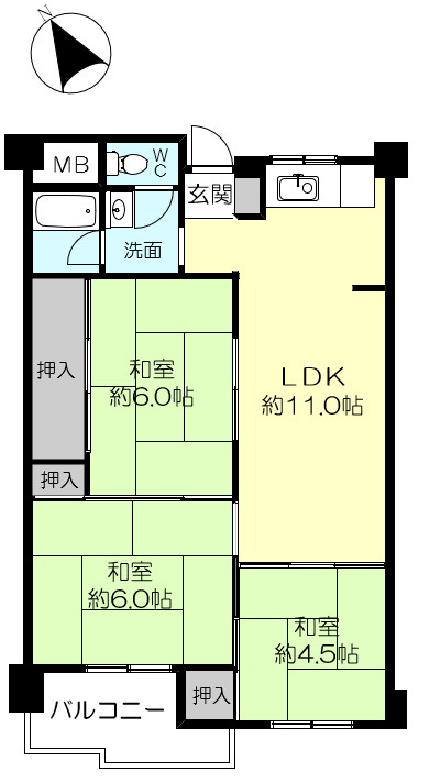 間取り：328000631287