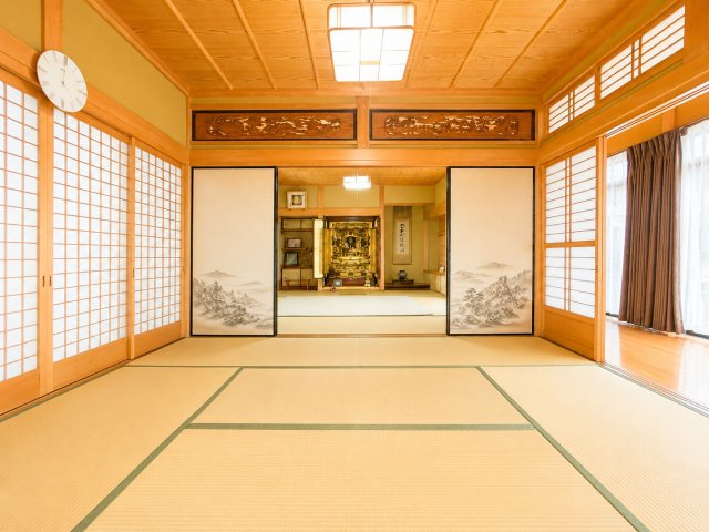 和室があると落ち着いた雰囲気になりますね