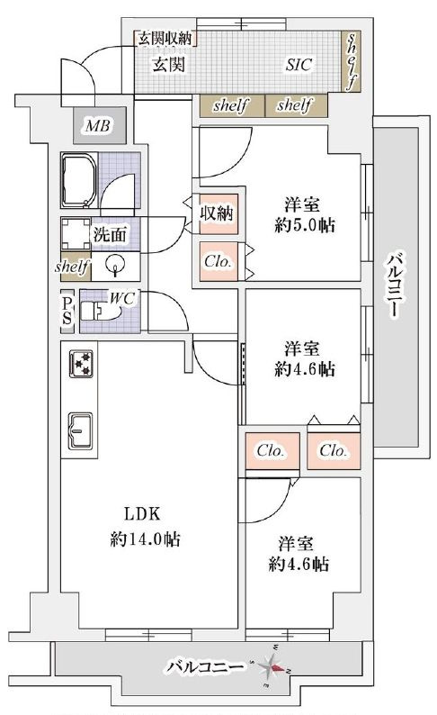 間取り：313004671437