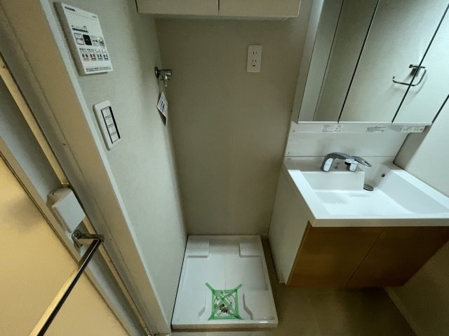 洗濯機置き場です。