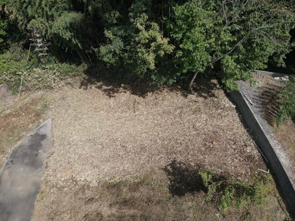 【笛吹市境川町小黒坂　売地の外観】