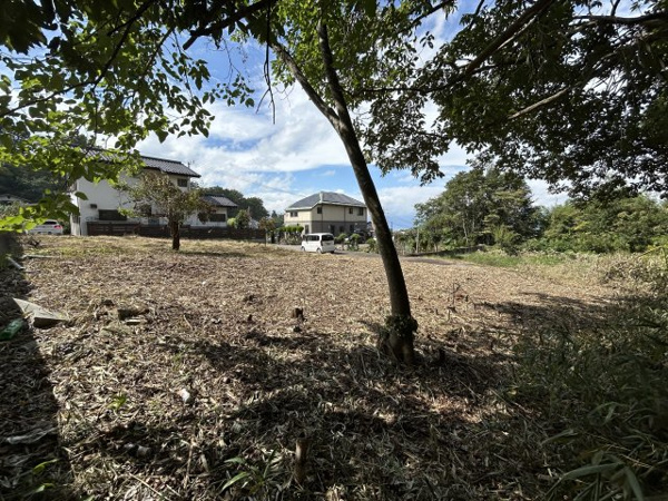 【笛吹市境川町小黒坂　売地の外観】
