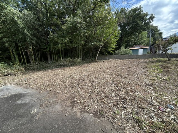 【笛吹市境川町小黒坂　売地の外観】
