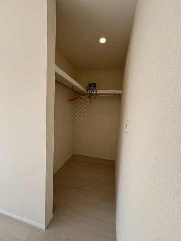 現地写真。ウォークインクローゼットです。