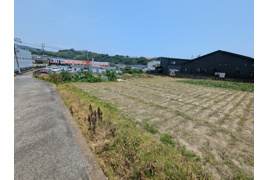 別府市北中の土地の外観