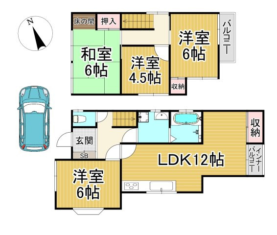 間取り：328000683667