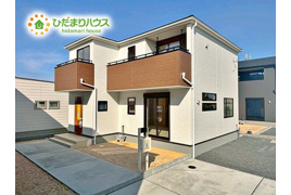 ひたちなか市稲田10期 新築戸建 2号棟の外観