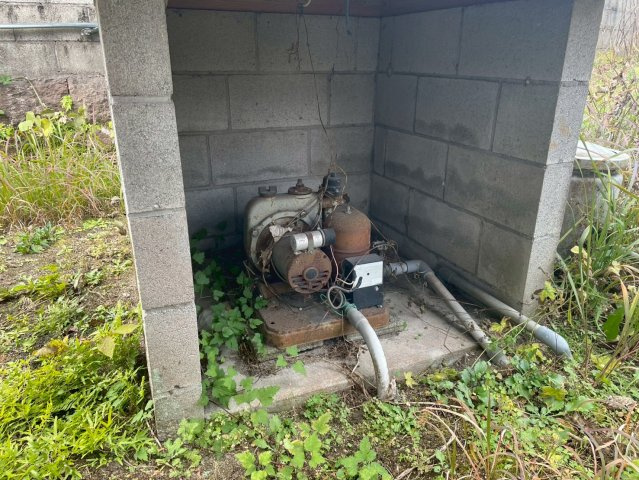 井戸がありますが、ポンプの使用可は確認できてません。　