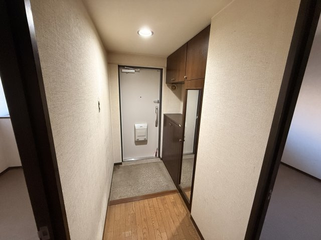 シンプルで使いやすい玄関です