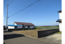 能代市竹生笹ノ台・売地の外観